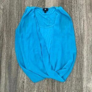 Womens Blue Blouse - M